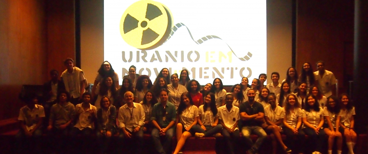 Schüler von Pedro II beim Uranium Film Festival im Museum für Moderne Kunst 