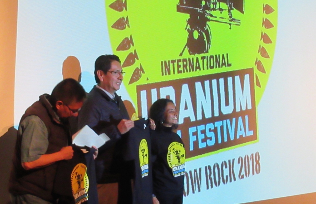 Navajo Nation President Opens the Uranium Film Festival Window Rock 2018
